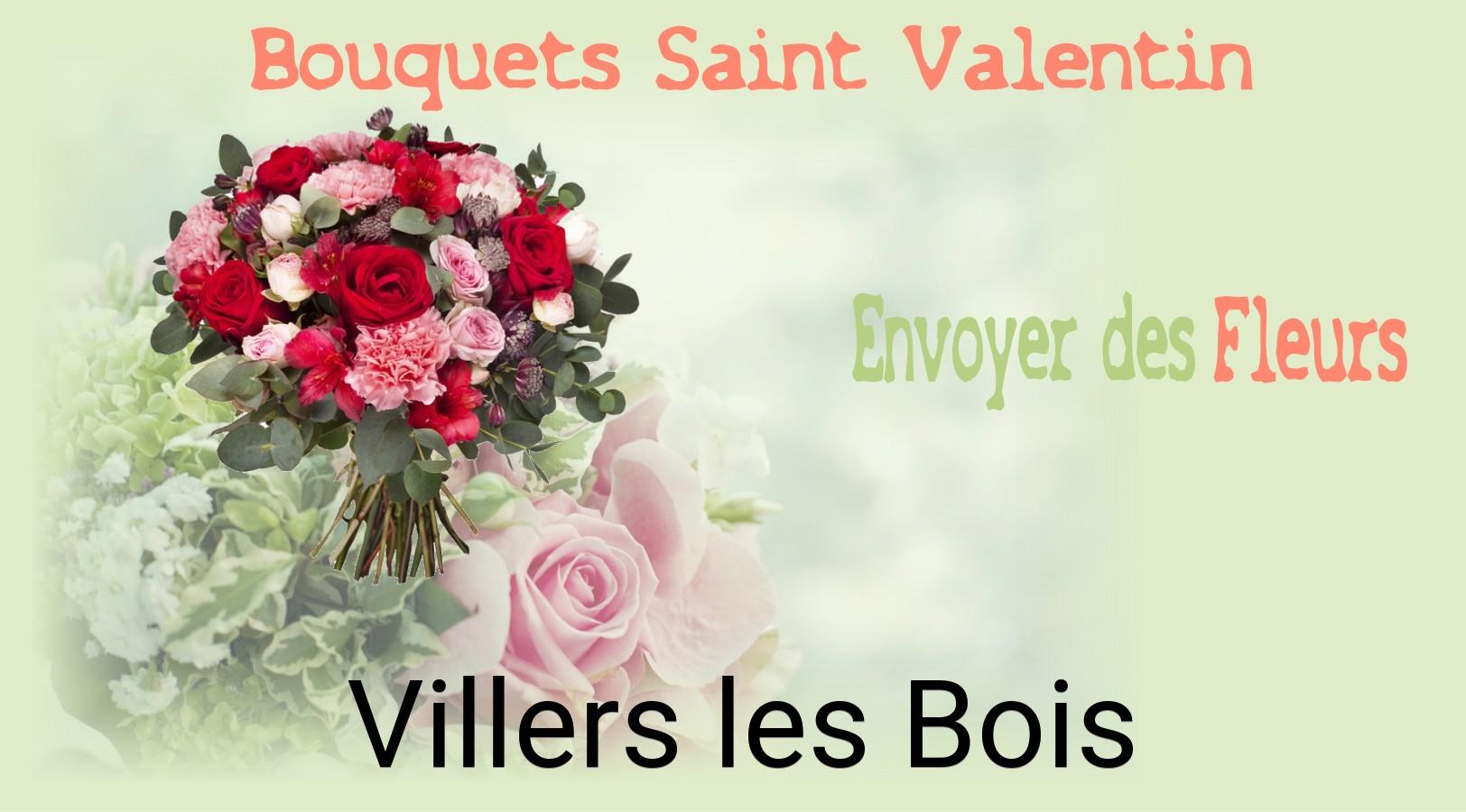 Roses de Saint-Valentin livrées à Villers-les-Bois